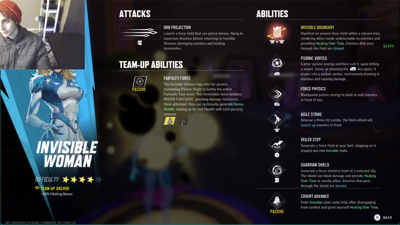 Tutorial For How To Activate Invisible Woman's Invisible Boundary Ultimate Ability In Marvel Rivals