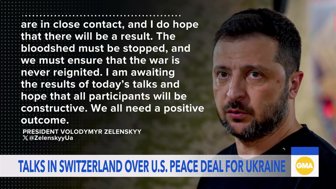 Trump says Ukraine peace deal offer is not final