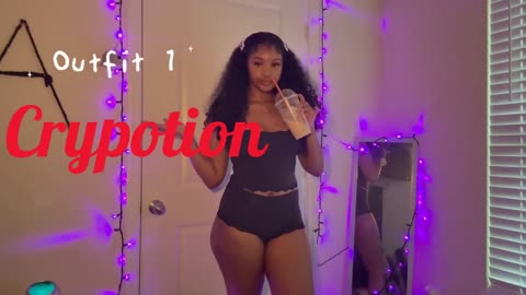 Sexy teen try haul CRYPOTION n6 