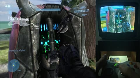 Halo 3 Walkthrough Xbox 360 CRT TV Part 3 #halo