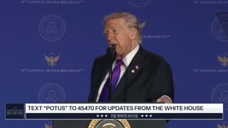 President Trump Attends the National Prayer Breakfast