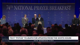 President Trump Attends the National Prayer Breakfast