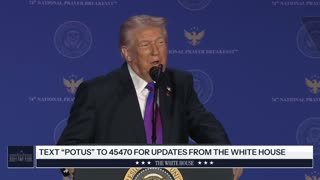 President Trump Attends the National Prayer Breakfast