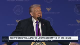 President Trump Attends the National Prayer Breakfast