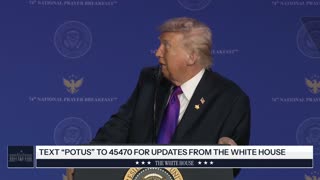 President Trump Attends the National Prayer Breakfast