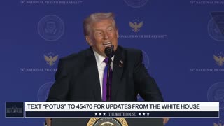 President Trump Attends the National Prayer Breakfast