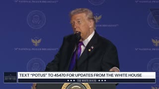President Trump Attends the National Prayer Breakfast