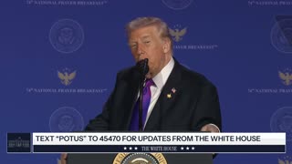 President Trump Attends the National Prayer Breakfast