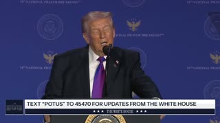 President Trump Attends the National Prayer Breakfast