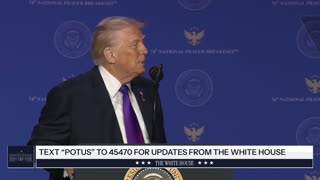 President Trump Attends the National Prayer Breakfast