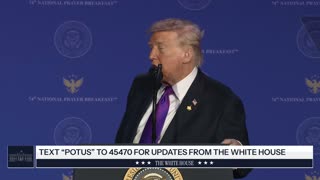 President Trump Attends the National Prayer Breakfast