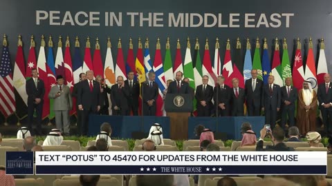 President Trump Participates in a Middle East Peace Ceremony-The White House