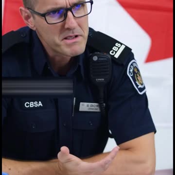 Mime Tries to Enter Canada - FUNNY