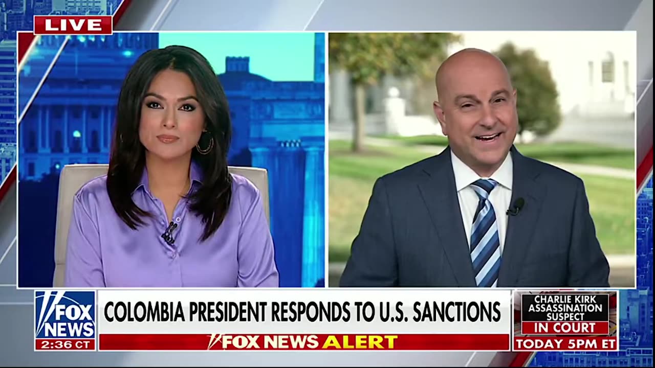 The U.S. Treasury Department has placed SANCTIONS on the President of Colombia