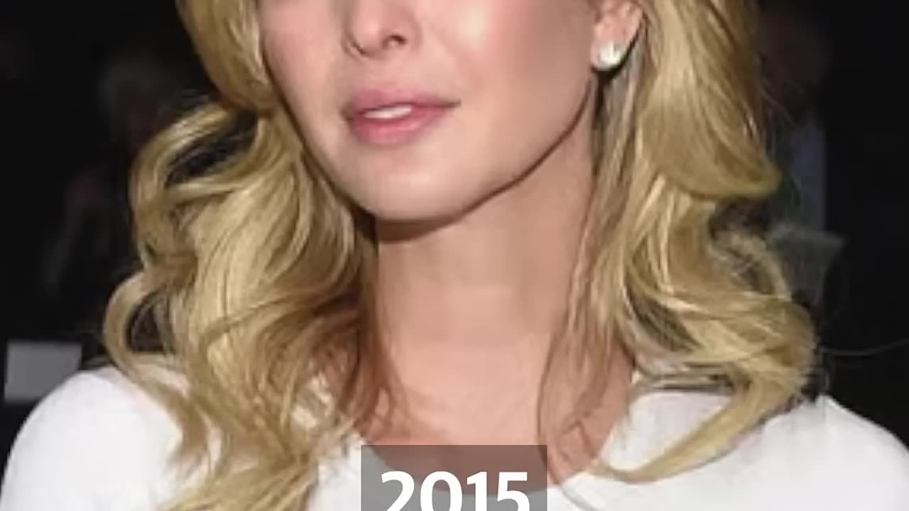 Transition of Ivanka Trump over the decades