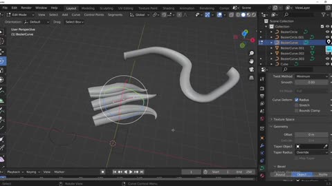 Extruir forma sobre una curva