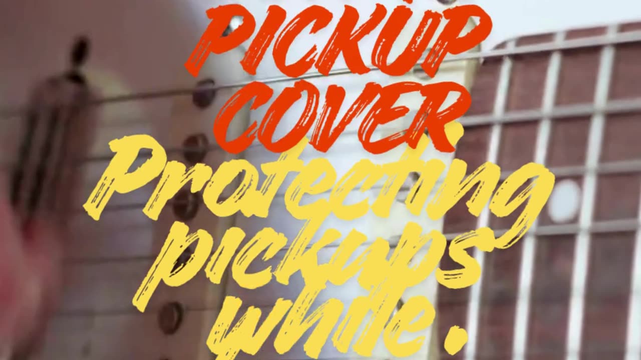 Guitar Pickup Cover Protecting pickups while enhancing tone & style