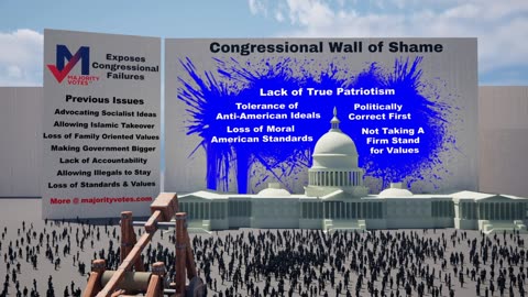 Lack of True Patriotism Congressional Wall of Shame