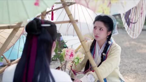 Qingcheng & Gengyun love of petals everyone see Qingcheng flower that she grown episode 15
