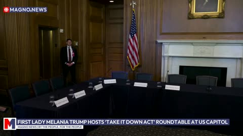 First Lady Melania Trump hosts 'Take it Down Act' Roundtable with Members of Congress [LIVE]