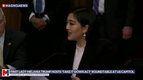 First Lady Melania Trump hosts 'Take it Down Act' Roundtable with Members of Congress [LIVE]