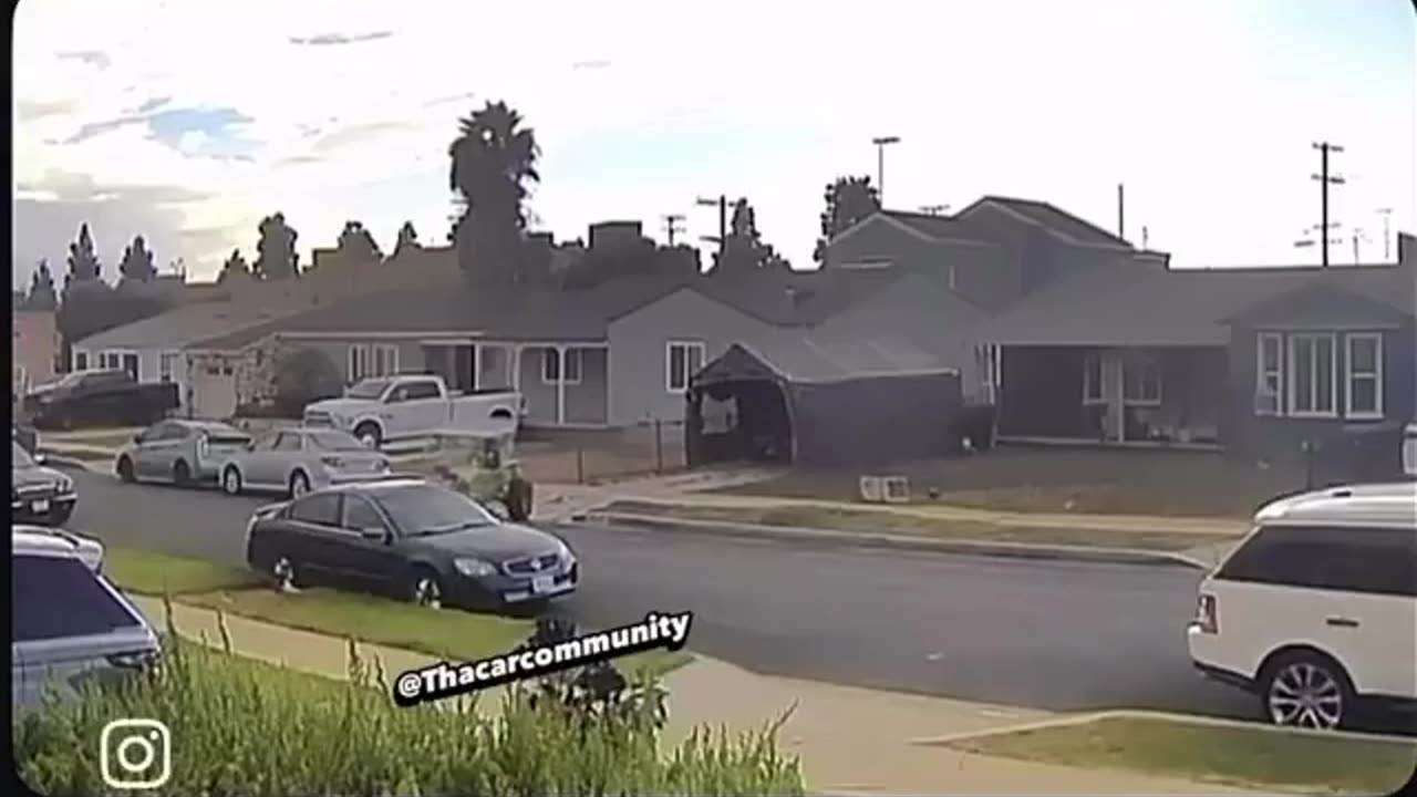 Project car: 1, everything else parked: totaled