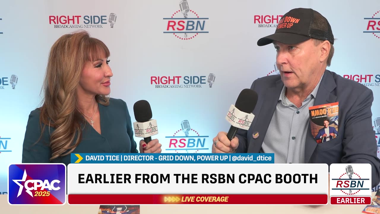 WATCH: David Tice's Full Interview with RSBN's Christina Loren at CPAC 2025