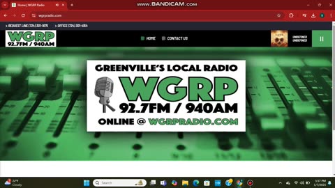 JANUARY 7 2025 WGRP RADIO PART 1