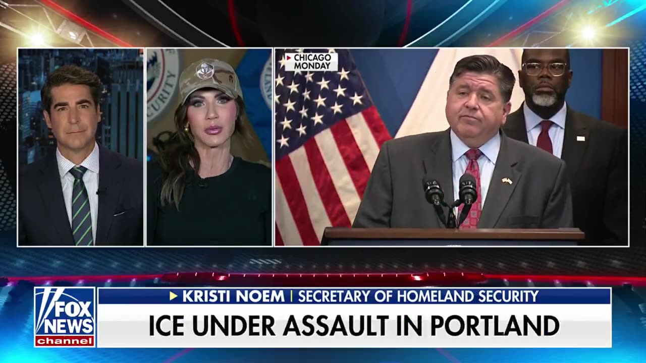 DHS Sec Kristi Noem SLAPS BACK at Gov JB Pritzker for "Little Girl" comment