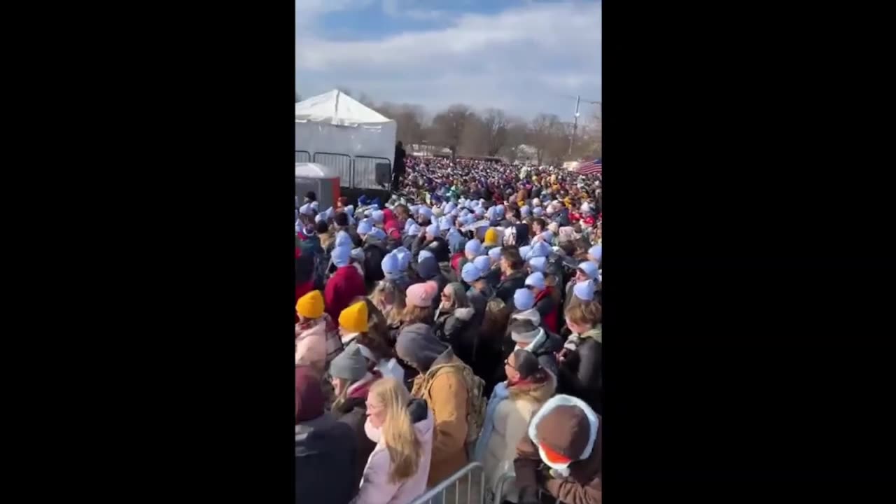 Hãy nhìn đám đông VÔ TẬN này tại Cuộc diễu hành vì Sự sống ở Washington DC.🙏🏻✝️