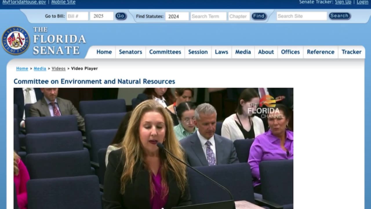Jacquie Jordan Exposes Toxic Weather Modification at Florida SB 56 Hearing