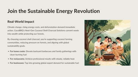 Next-Gen Coconut Shell Charcoal Solutions: A Sustainable Future for Cooking and Heating