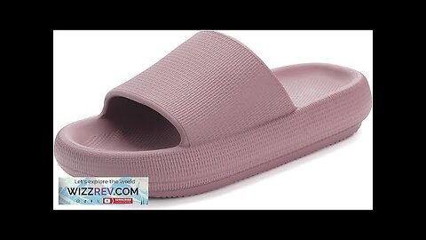 BRONAX Pillow Slippers for Women and Men House Slides Shower Sandals Review