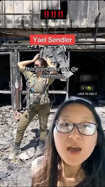 Let's all make Yael Sendler famous! Famous for being an illegal settler,⏬⏬Read description