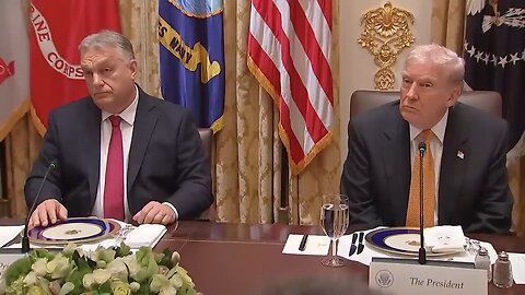 JUST IN: Trump & Orban Confront Reporters on Ukraine War and Putin's Strategy | FULL Q&A | AC1E