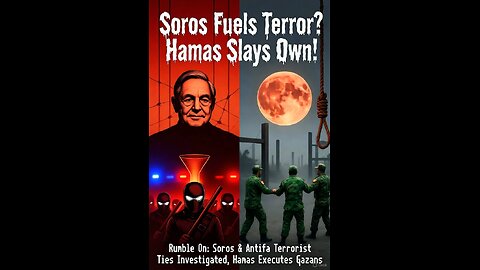 Rumble On: Soros & Antifa Terrorist Ties Investigated, Hamas Executes Gazans - Ep. 267, 10/15/25