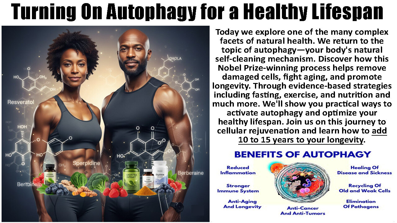 Turning On Autophagy for a Healthy Lifespan