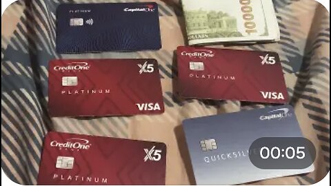 I got a lot of Credit one VISA PLATINUM Cards