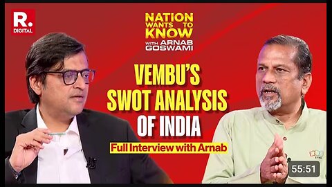 Zoho's Sridhar Vembu With Arnab: Flipping the Script on India's Rise as a Superpower | Nationalism