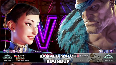 Kuya Kalbo SF6 Ranked Match Roundup. Chun Li Master Rank [Hori Fight Stick]