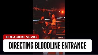 Video Shows Triple H Directing Bloodline Entrance