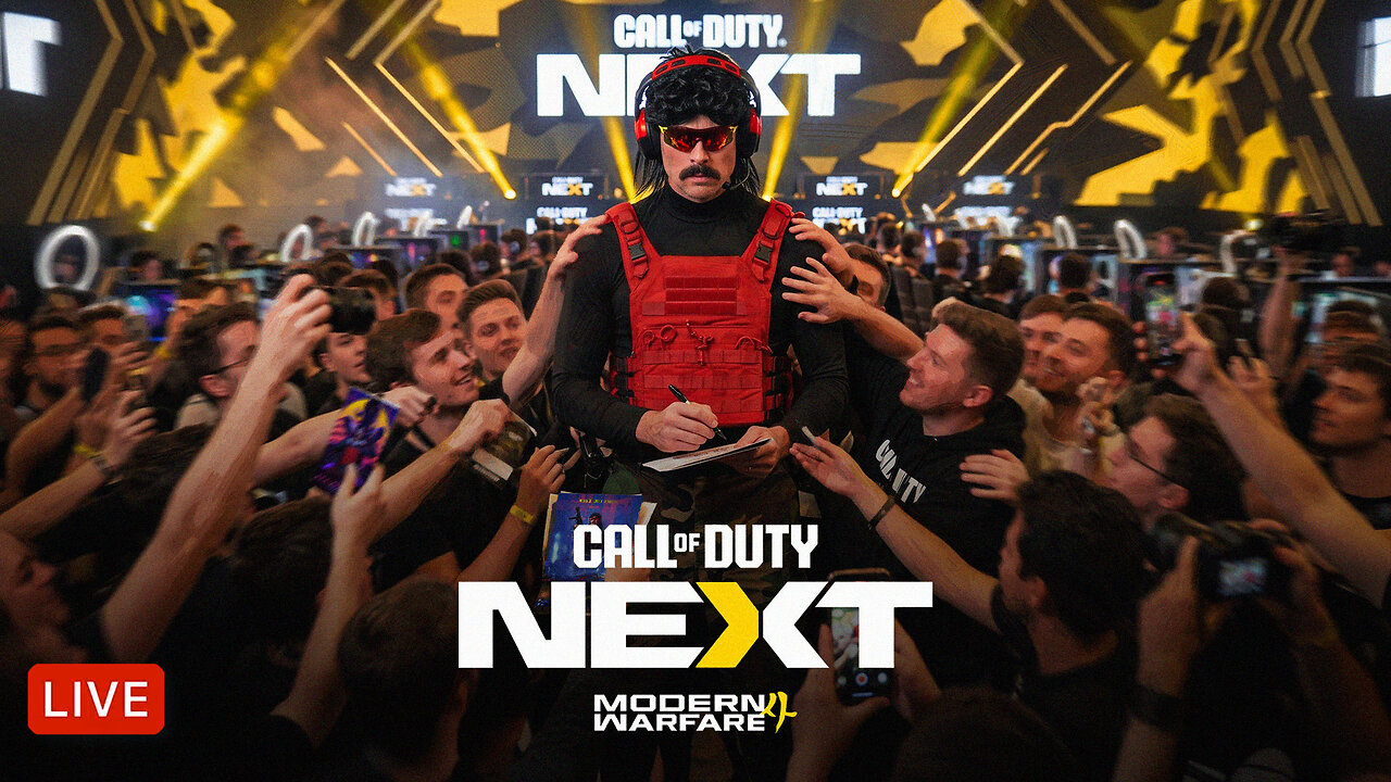 🔴DR DISRESPECT - MW4 BETA - THE FUTURE ARRIVES thumbnail