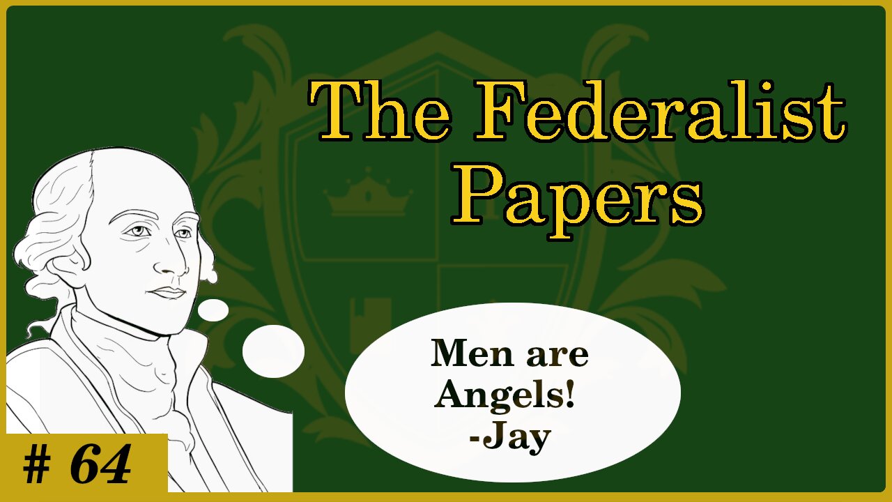 🟢 Men are angels; it is silly to think the senate and president will conspire; Jay 🟢