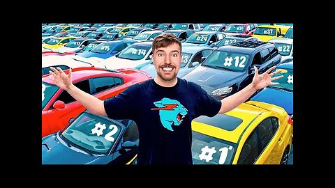 I Gave My 40,000,000th Subscriber 40 Cars