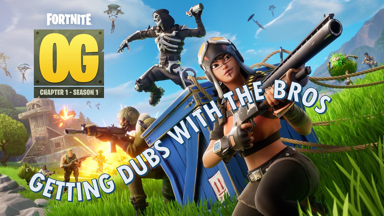 Christmas Eve Fortnite With the Bro Santa is Winning Dubs!!!
