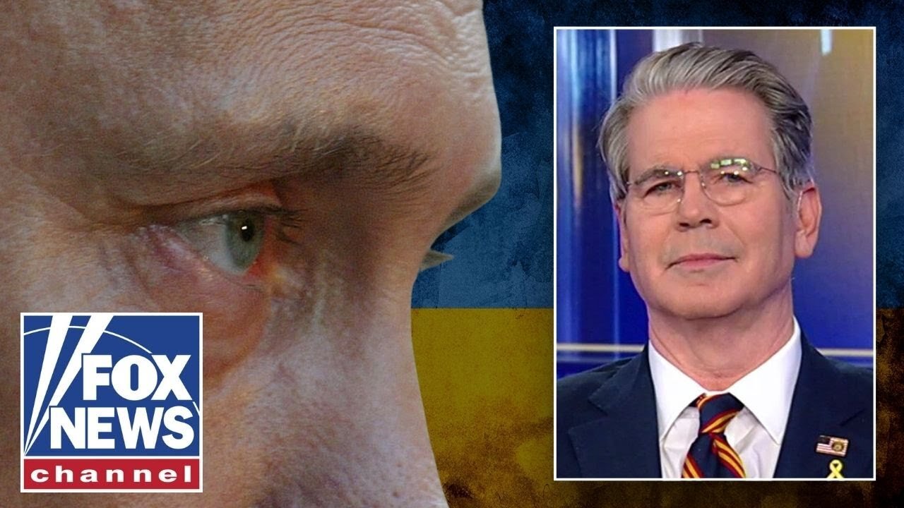Scott Bessent reveals who’s really fueling the war in Ukraine