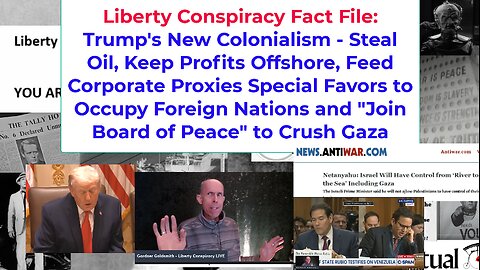 Liberty News Notes: Trump's New Colonialism, Expanding Old Mercantilist Models