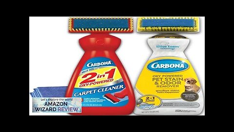 Carbona Oxy-Powered Carpet Cleaner 27.5 Oz. Pet Stain & Odor Remover Review