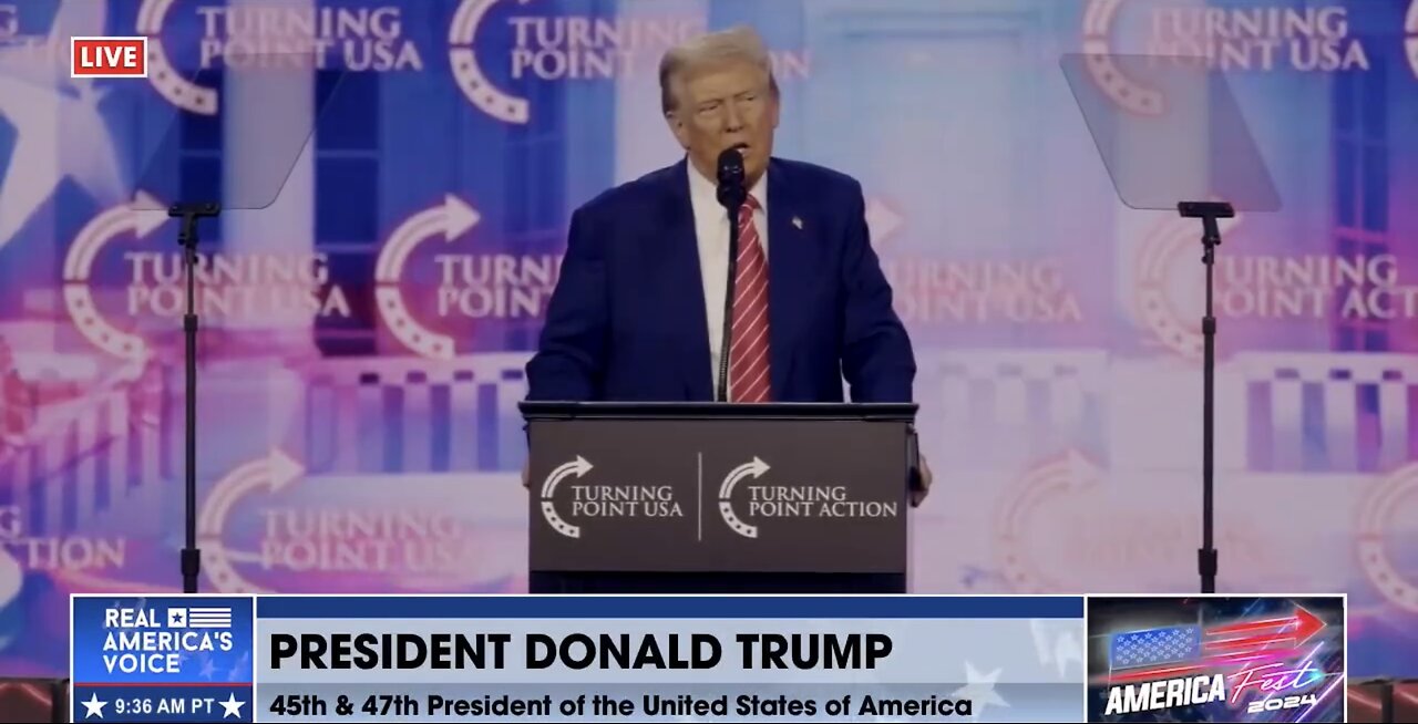 TRUMP❤️🇺🇸🥇🪽TALKS ABOUT TRUMP EFFECT🤍🇺🇸🏅🪽🕺AT TPUSA AMFEST 2024💙🇺🇸🏅🪽🏫🎊⭐️