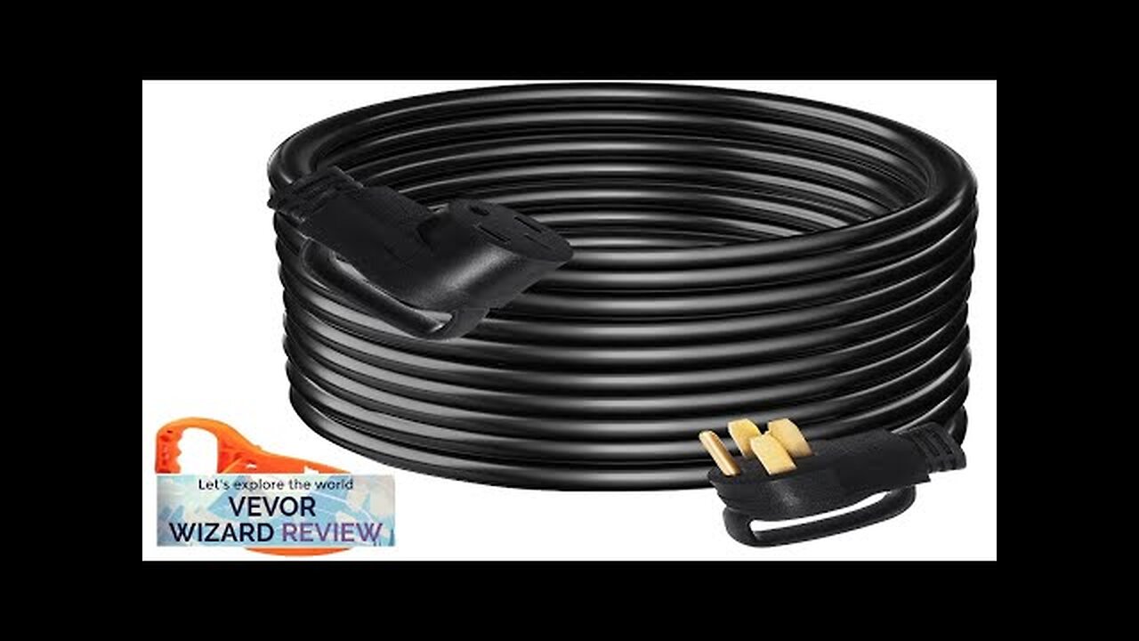 VEVOR 25Ft 50 Amp RV Extension Cord Durable Premium Power Cord RV Review